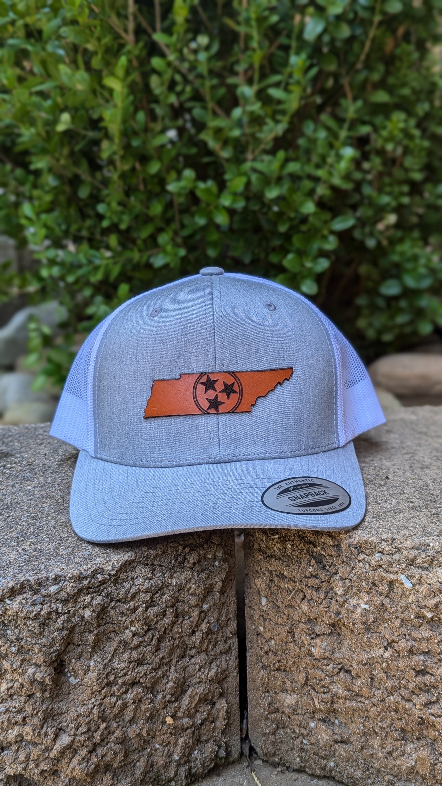 TN State Leather Patch Hat