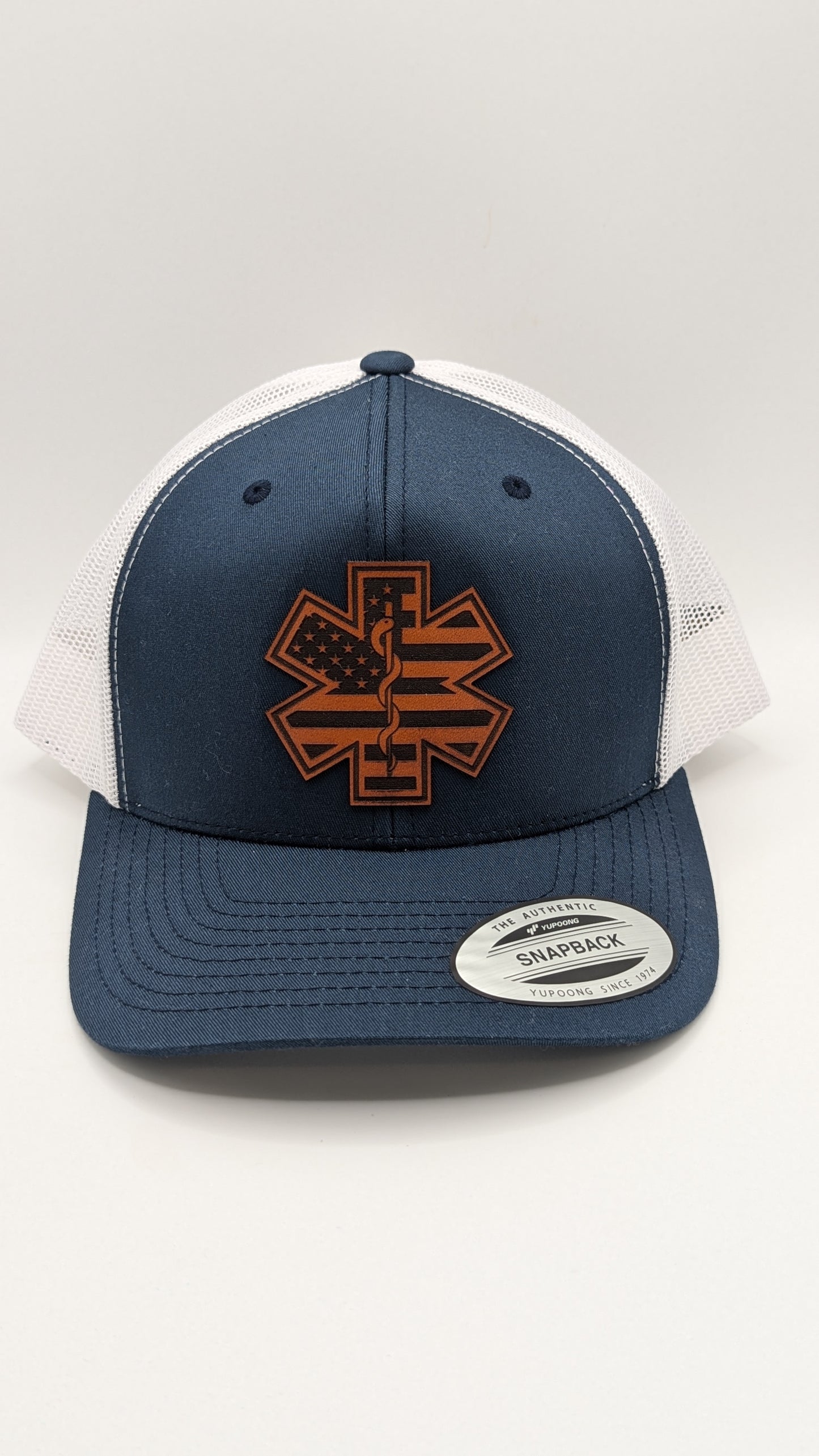 Custom Leather Patch Hat