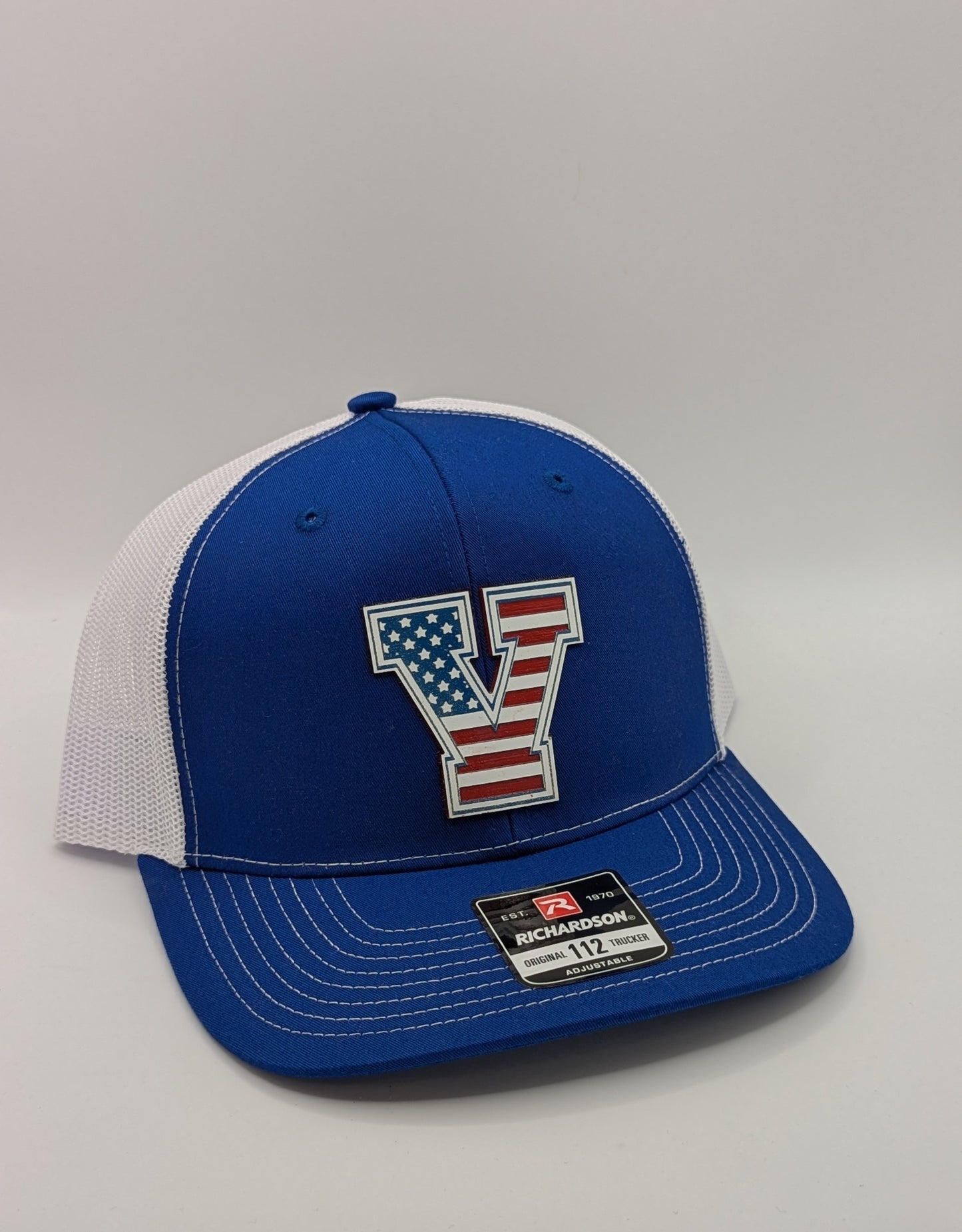 "V" Veterans Football Touchdown Club hats