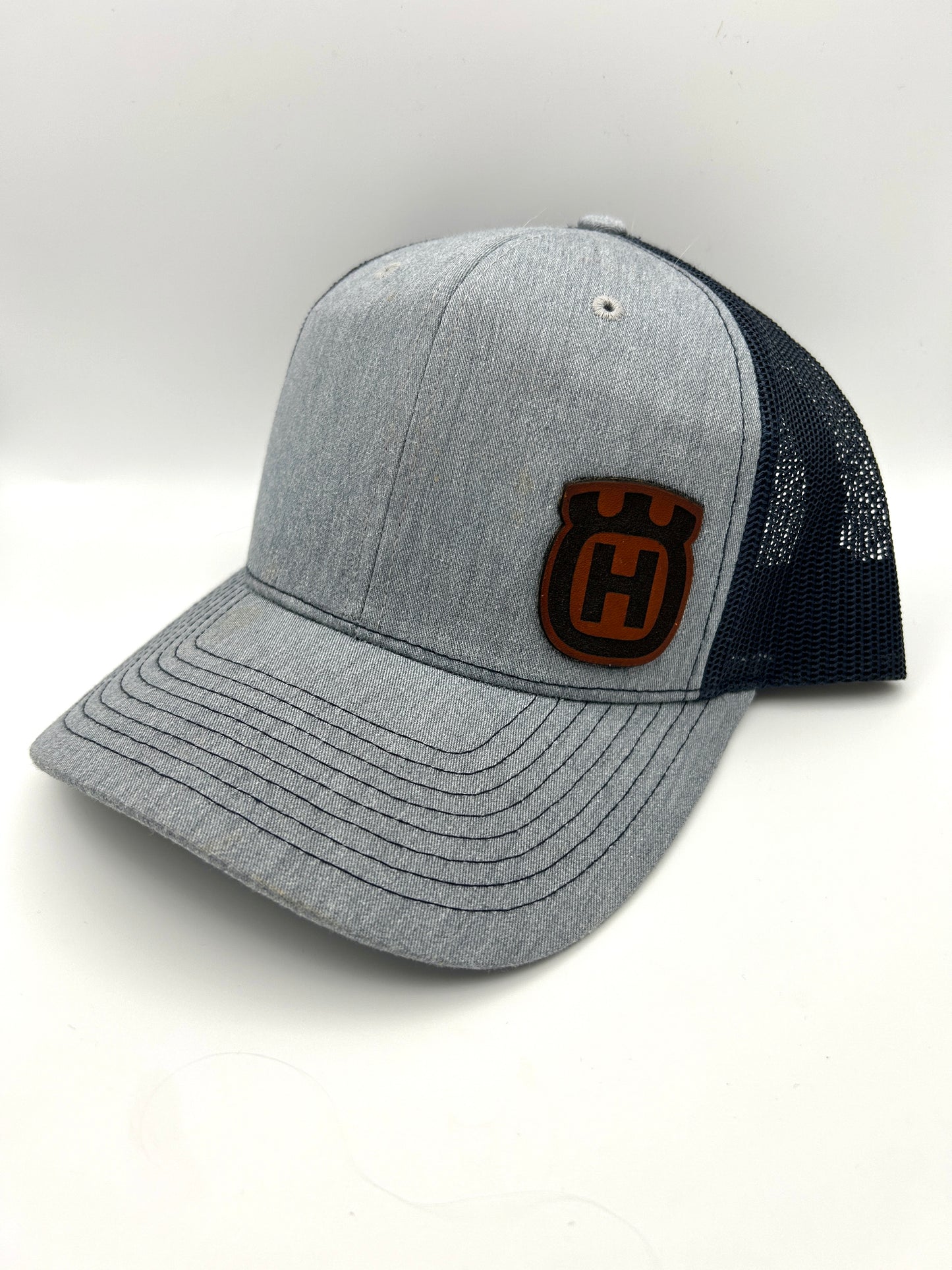 Custom Leather Patch Hat