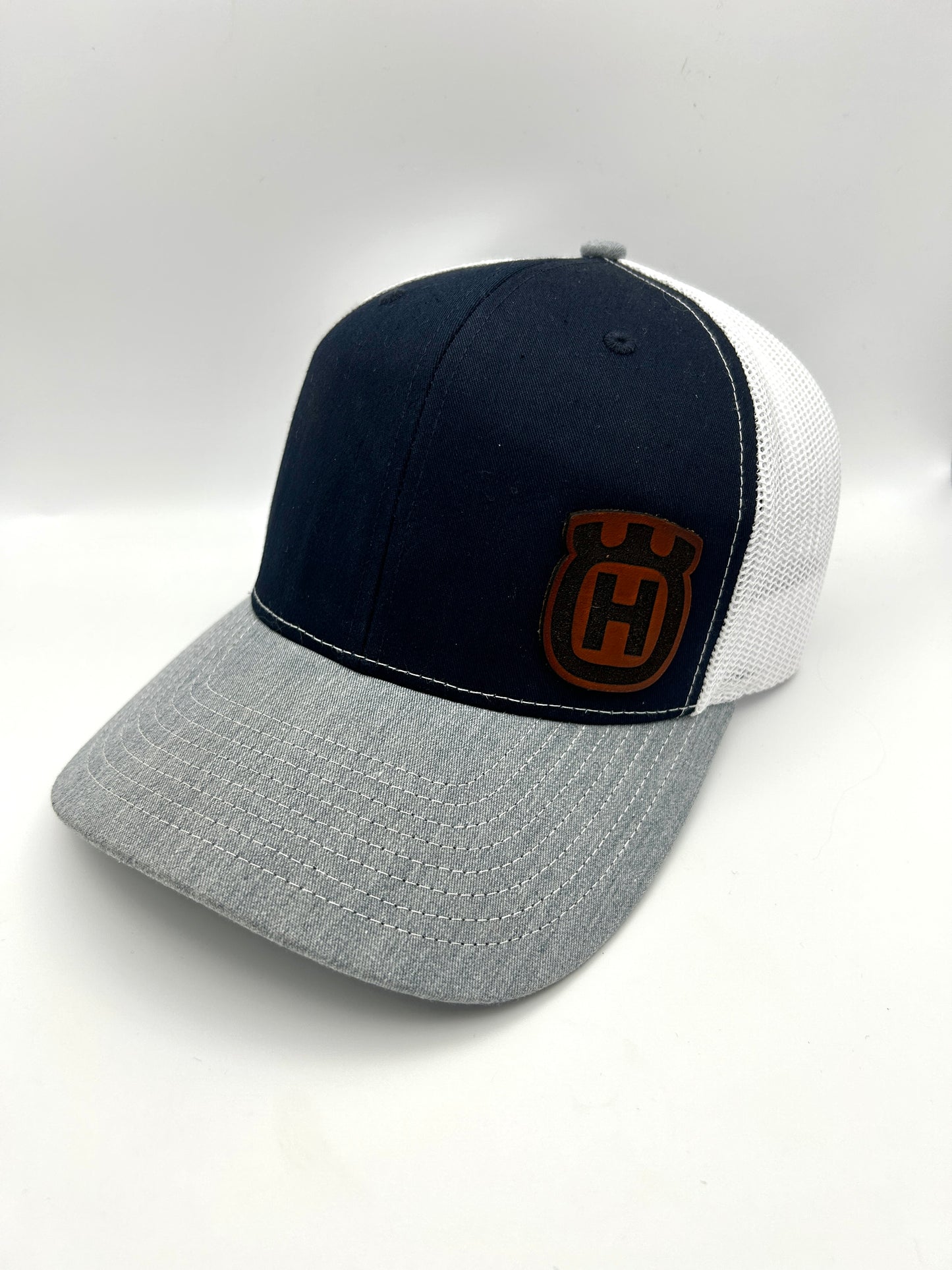 Custom Leather Patch Hat