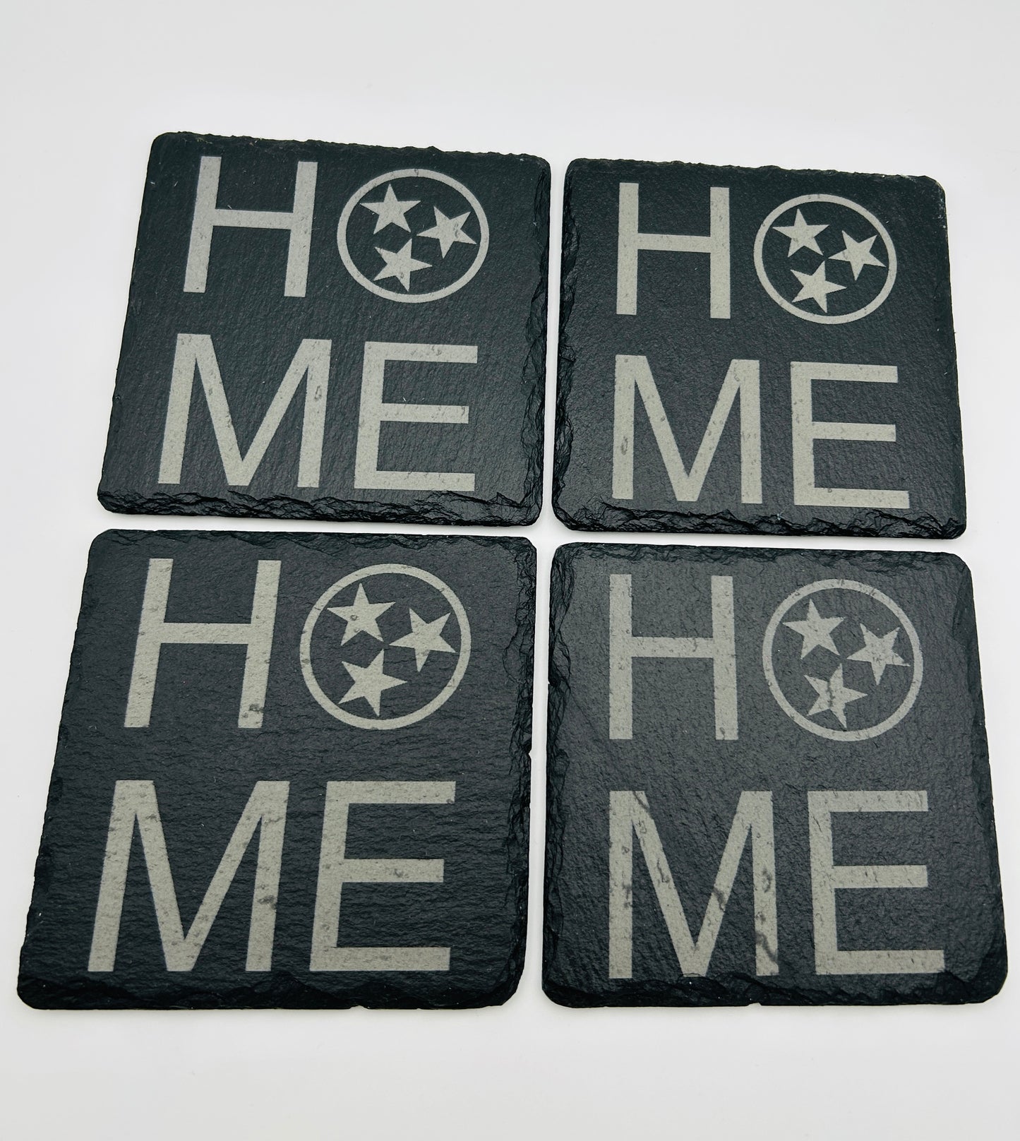 Tennessee Home Slate Coaster Set