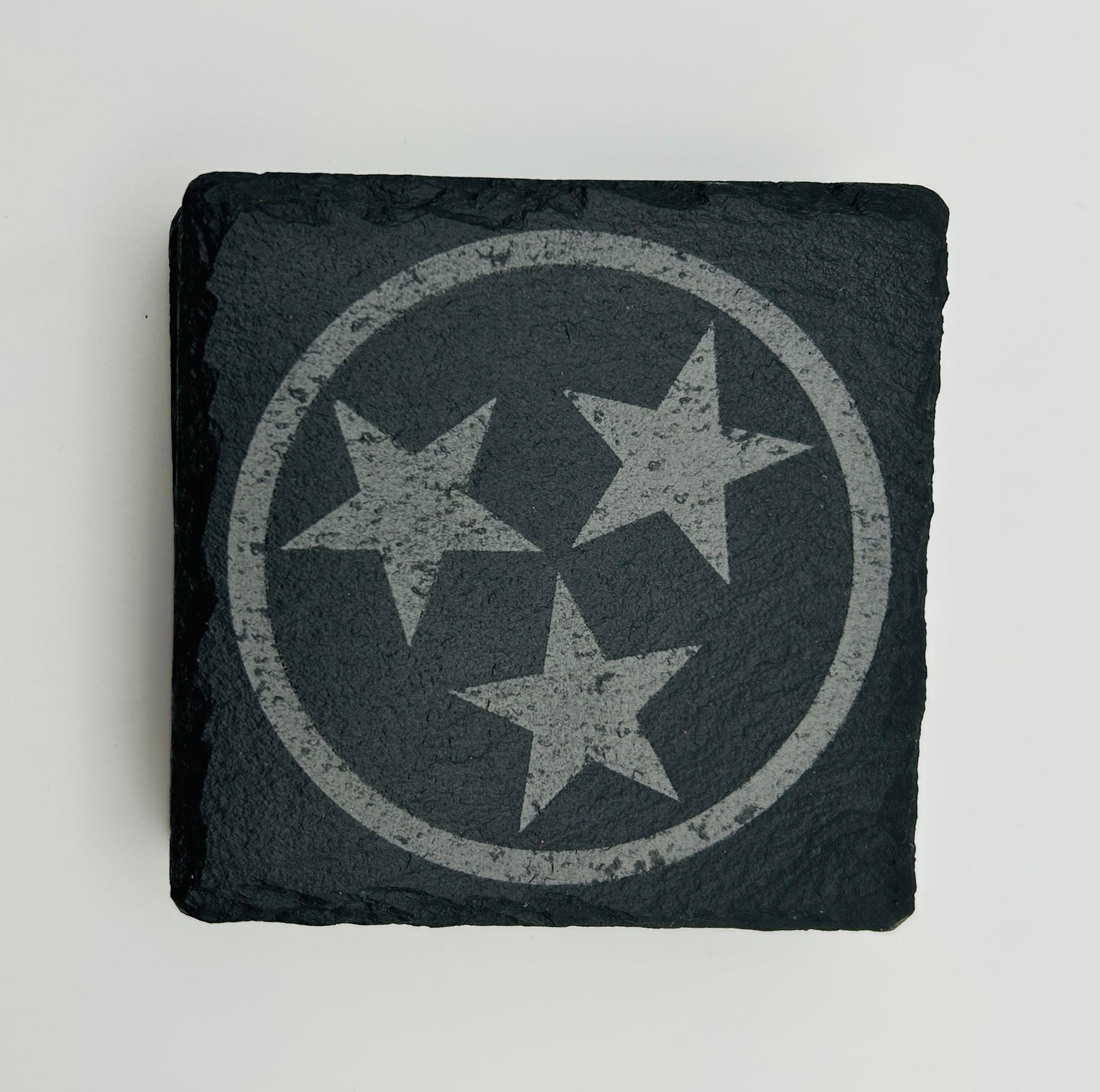 Tennessee Tristar Slate Coaster Set