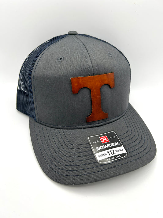 Power T Leather Patch Hat